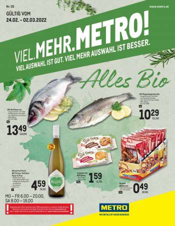 Angebote Metro - 24.2.2022 - 2.3.2022.