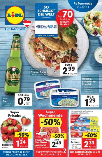 Angebote Lidl - 24.2.2022 - 2.3.2022.