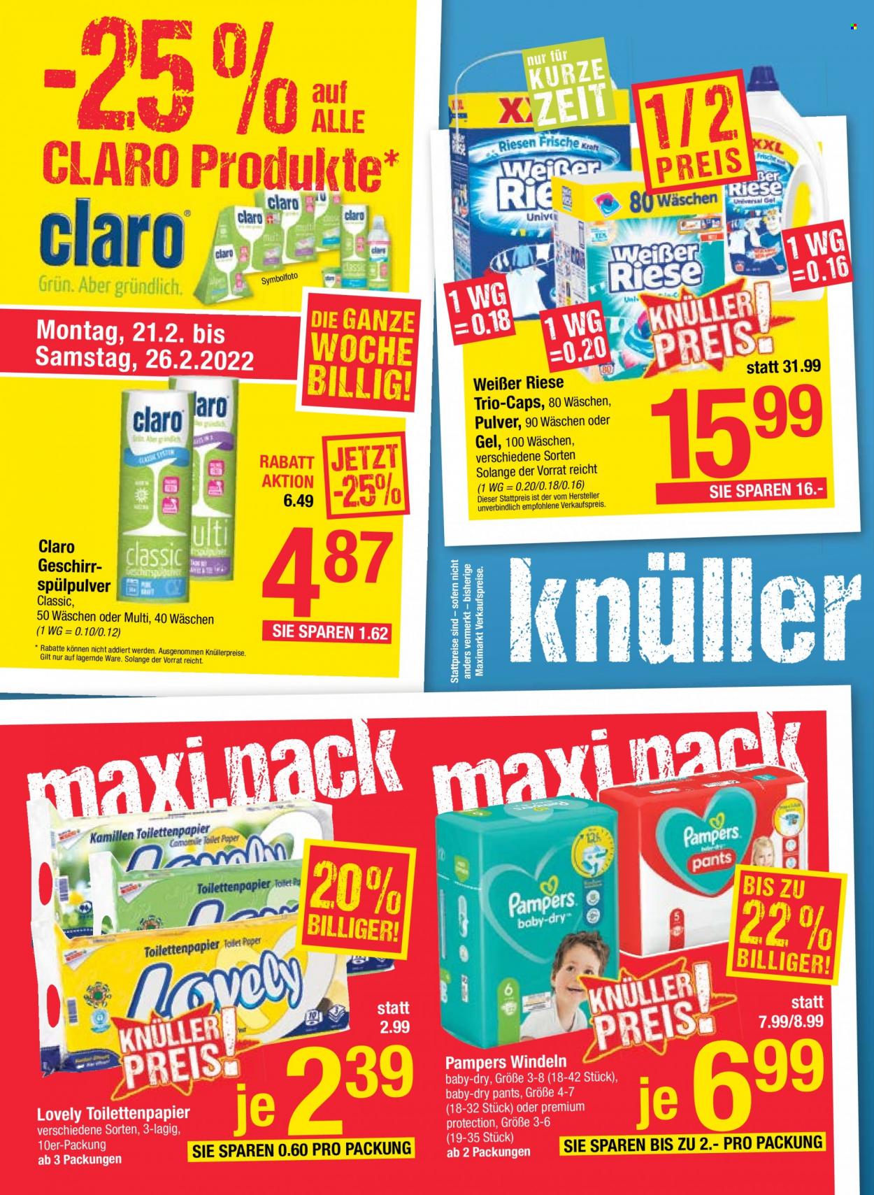 Angebote Maximarkt - 21.2.2022 - 26.2.2022. Seite 4