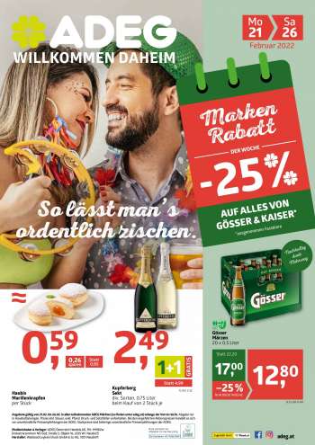Angebote ADEG - 21.2.2022 - 26.2.2022.