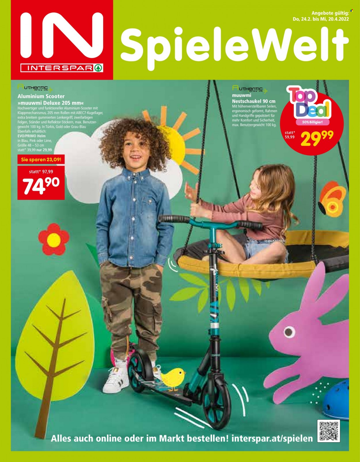 Angebote INTERSPAR - 24.2.2022 - 20.4.2022. Seite 1
