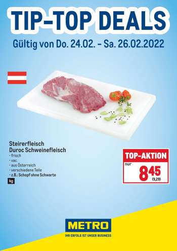 Angebote Metro - 24.2.2022 - 26.2.2022.