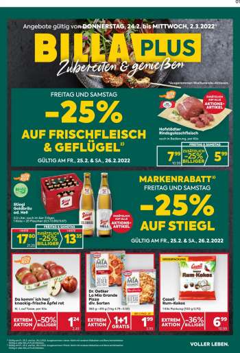 Angebote Billa Plus - 24.2.2022 - 2.3.2022.