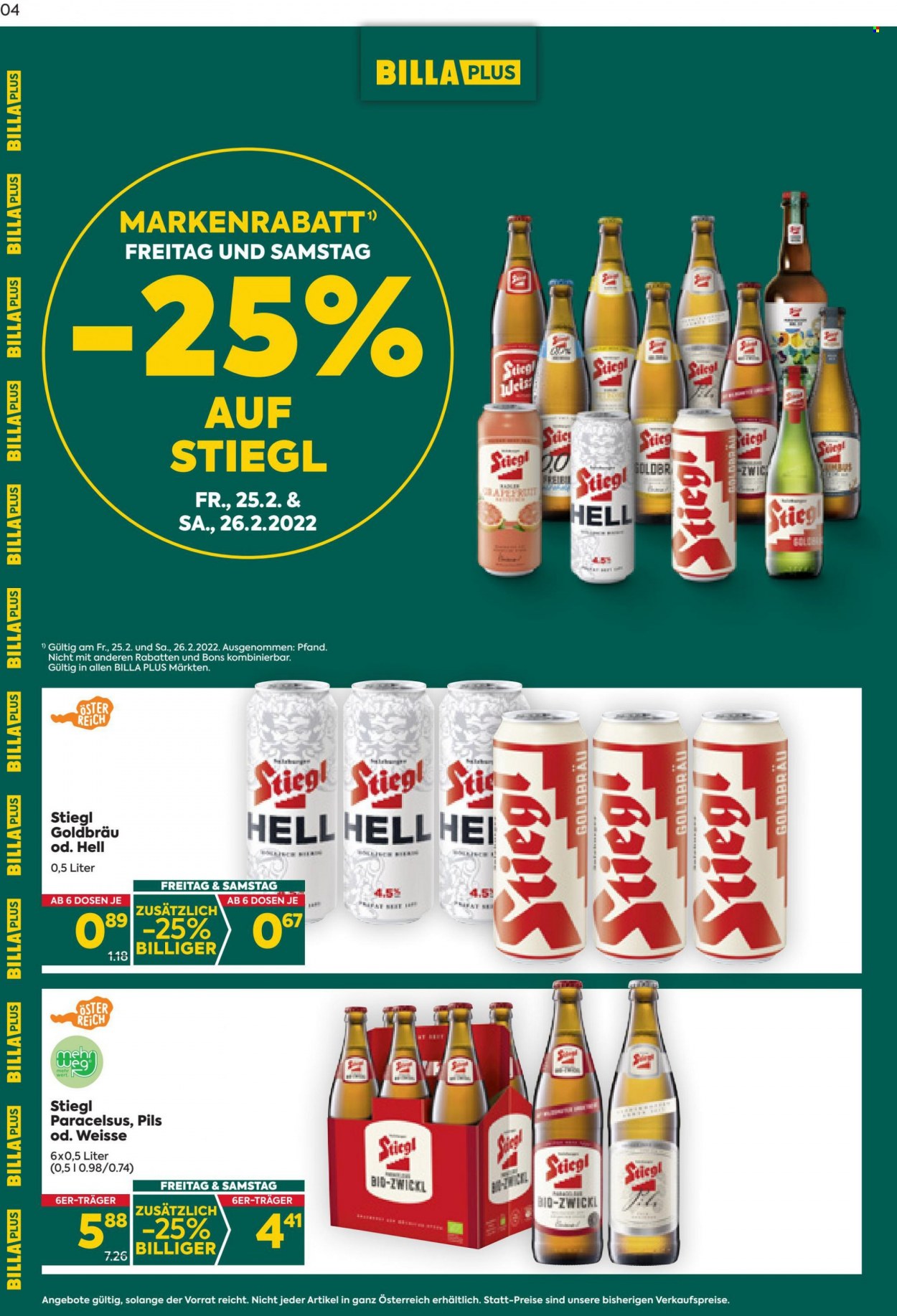 Angebote Billa Plus - 24.2.2022 - 2.3.2022. Seite 4