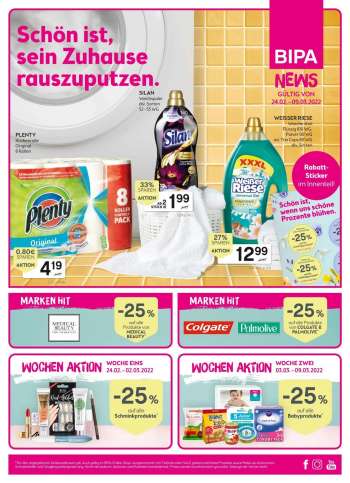 Angebote Bipa - 24.2.2022 - 9.3.2022.