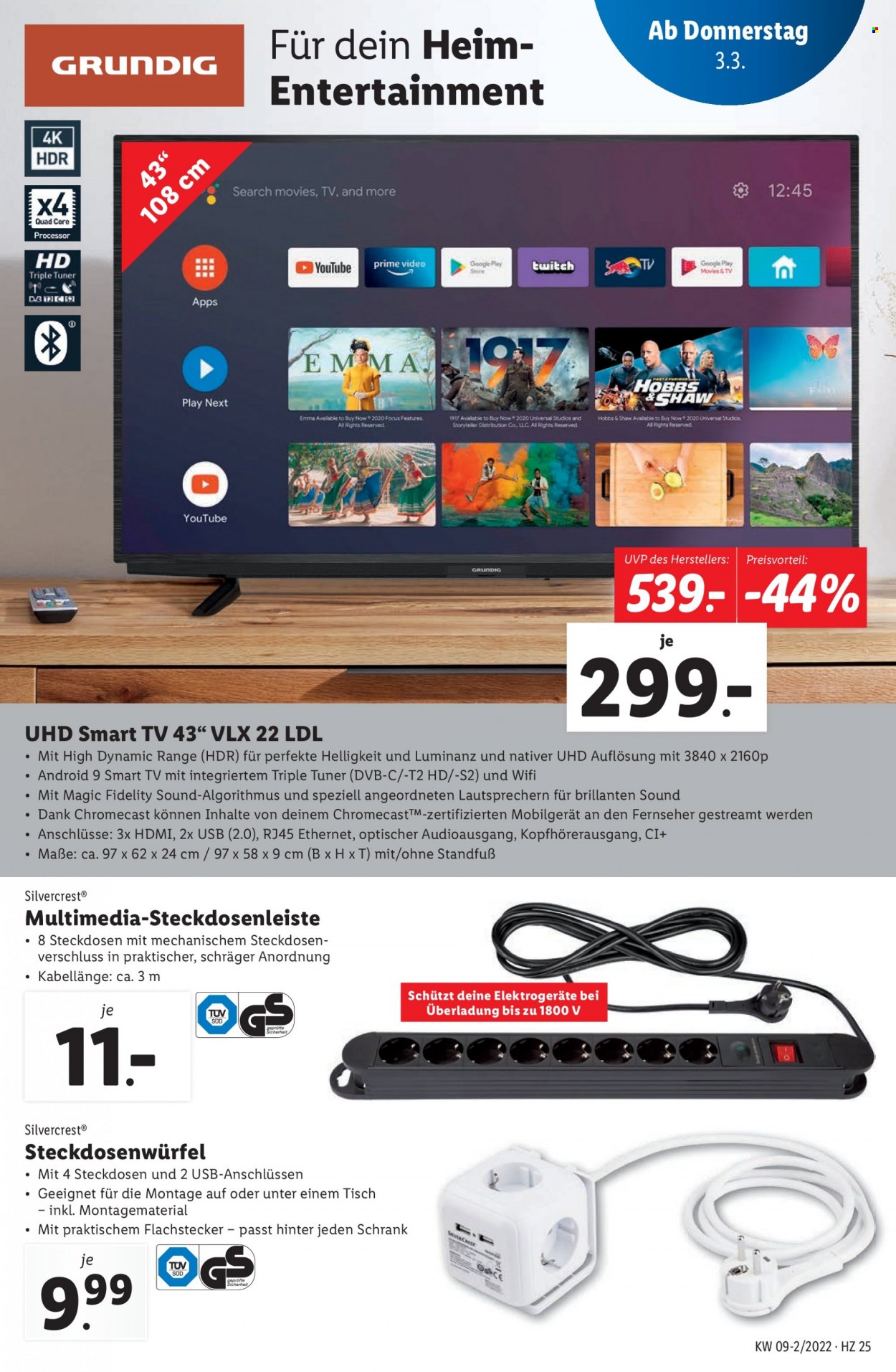 Angebote Lidl - 3.3.2022 - 9.3.2022. Seite 25