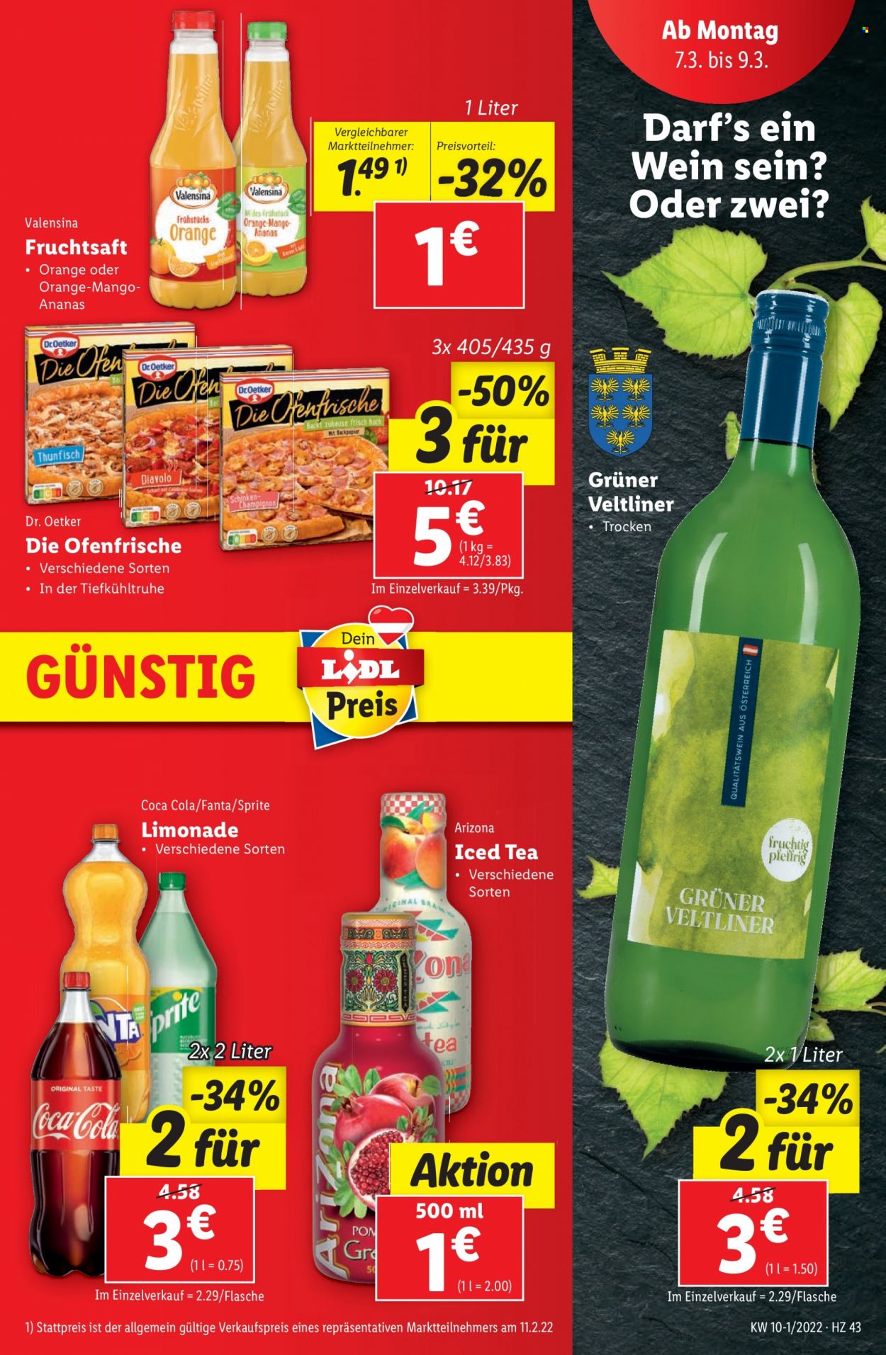 Angebote Lidl - 3.3.2022 - 9.3.2022. Seite 43