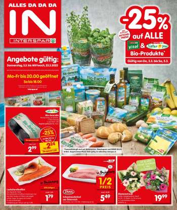Angebote INTERSPAR - 3.3.2022 - 23.3.2022.