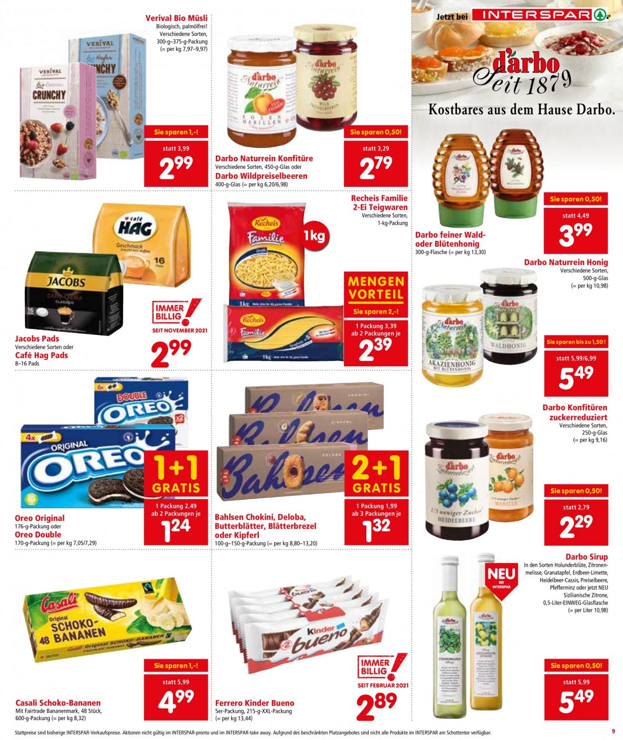Angebote INTERSPAR - 3.3.2022 - 23.3.2022. Seite 9