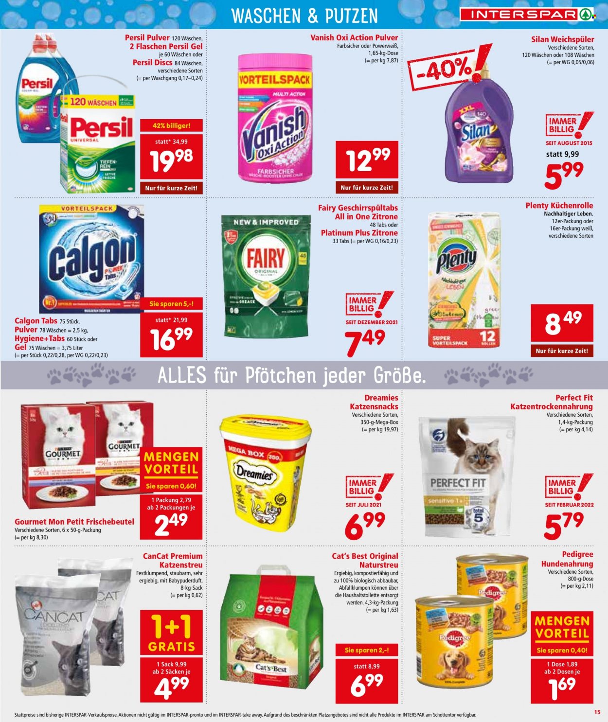 Angebote INTERSPAR - 3.3.2022 - 23.3.2022. Seite 15
