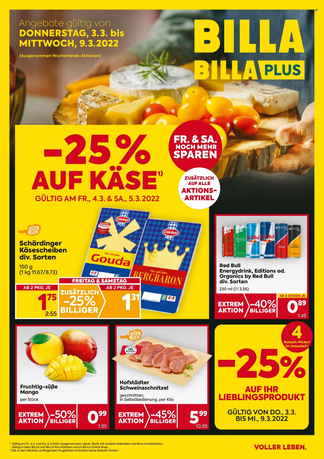 Angebote Billa - 3.3.2022 - 9.3.2022. Seite 1