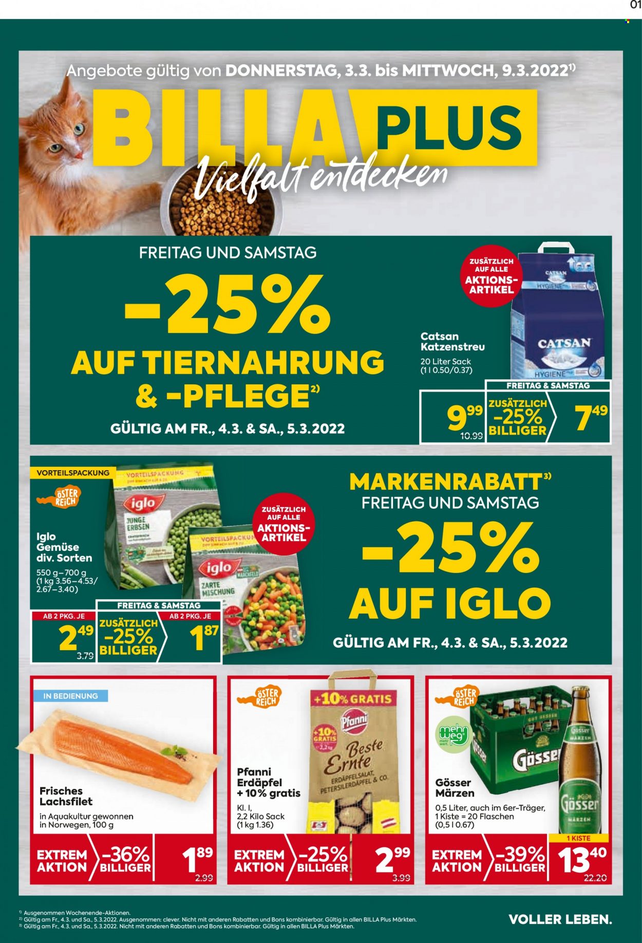 Angebote Billa Plus - 3.3.2022 - 9.3.2022. Seite 1