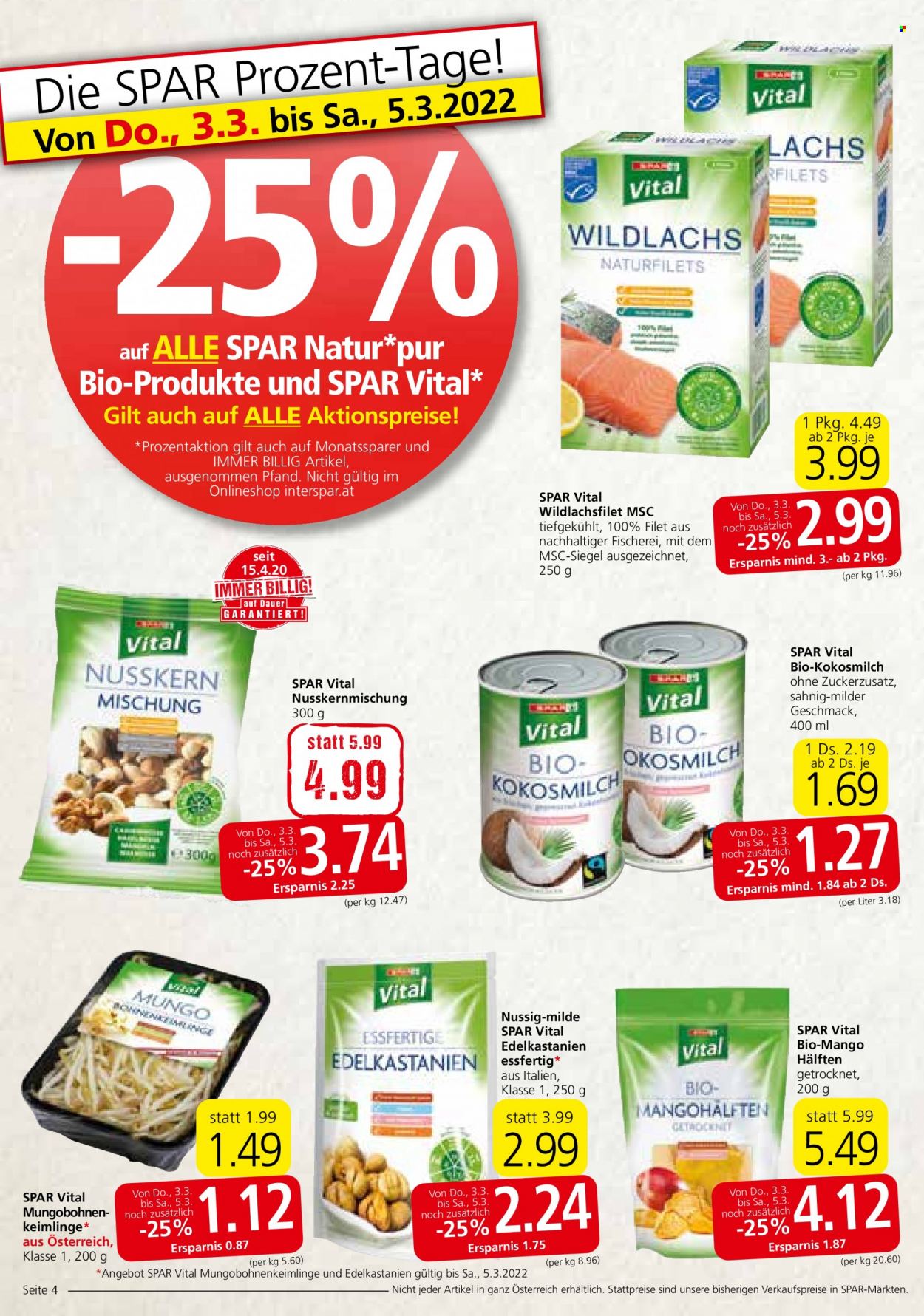 Angebote SPAR - 3.3.2022 - 23.3.2022. Seite 4