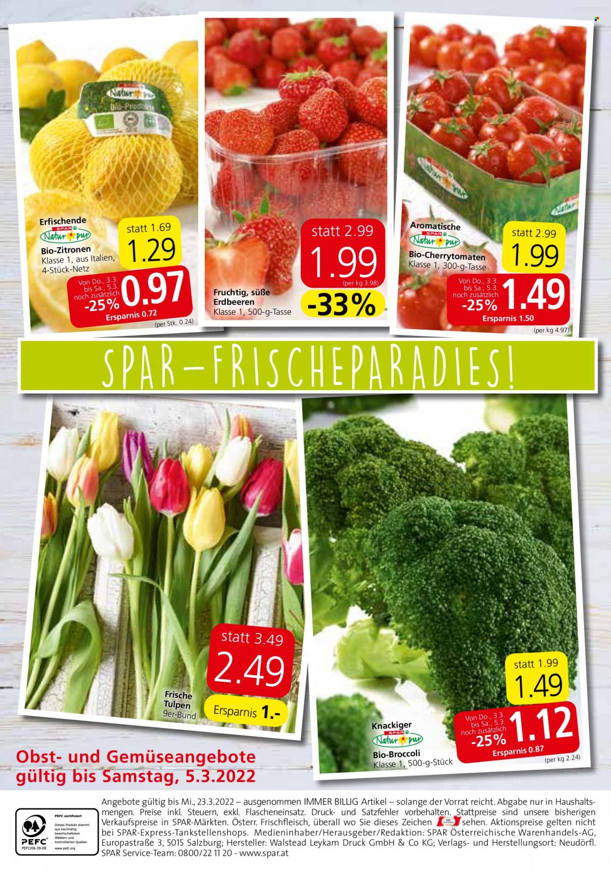 Angebote SPAR - 3.3.2022 - 23.3.2022. Seite 20
