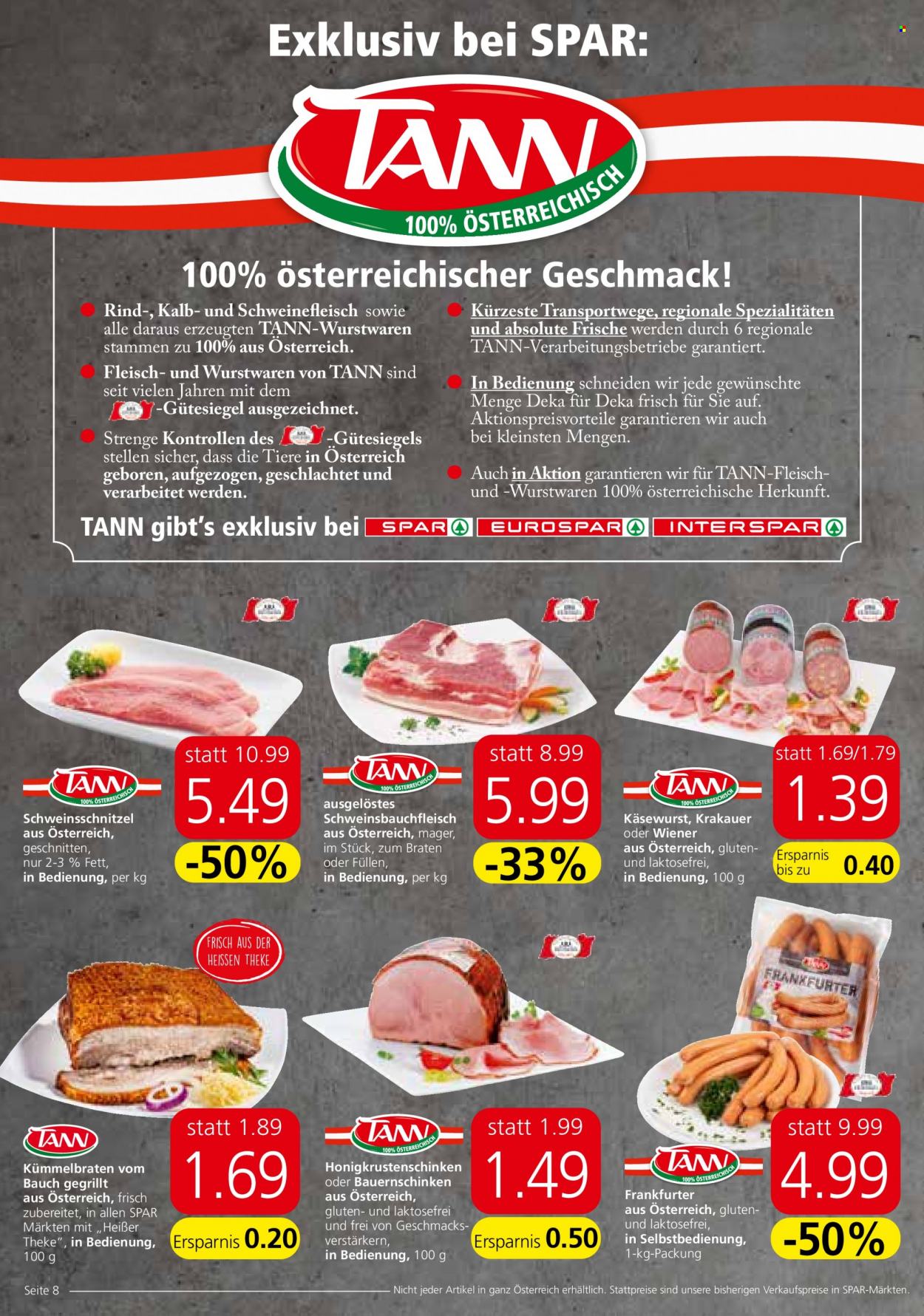 Angebote EUROSPAR - 3.3.2022 - 23.3.2022. Seite 8