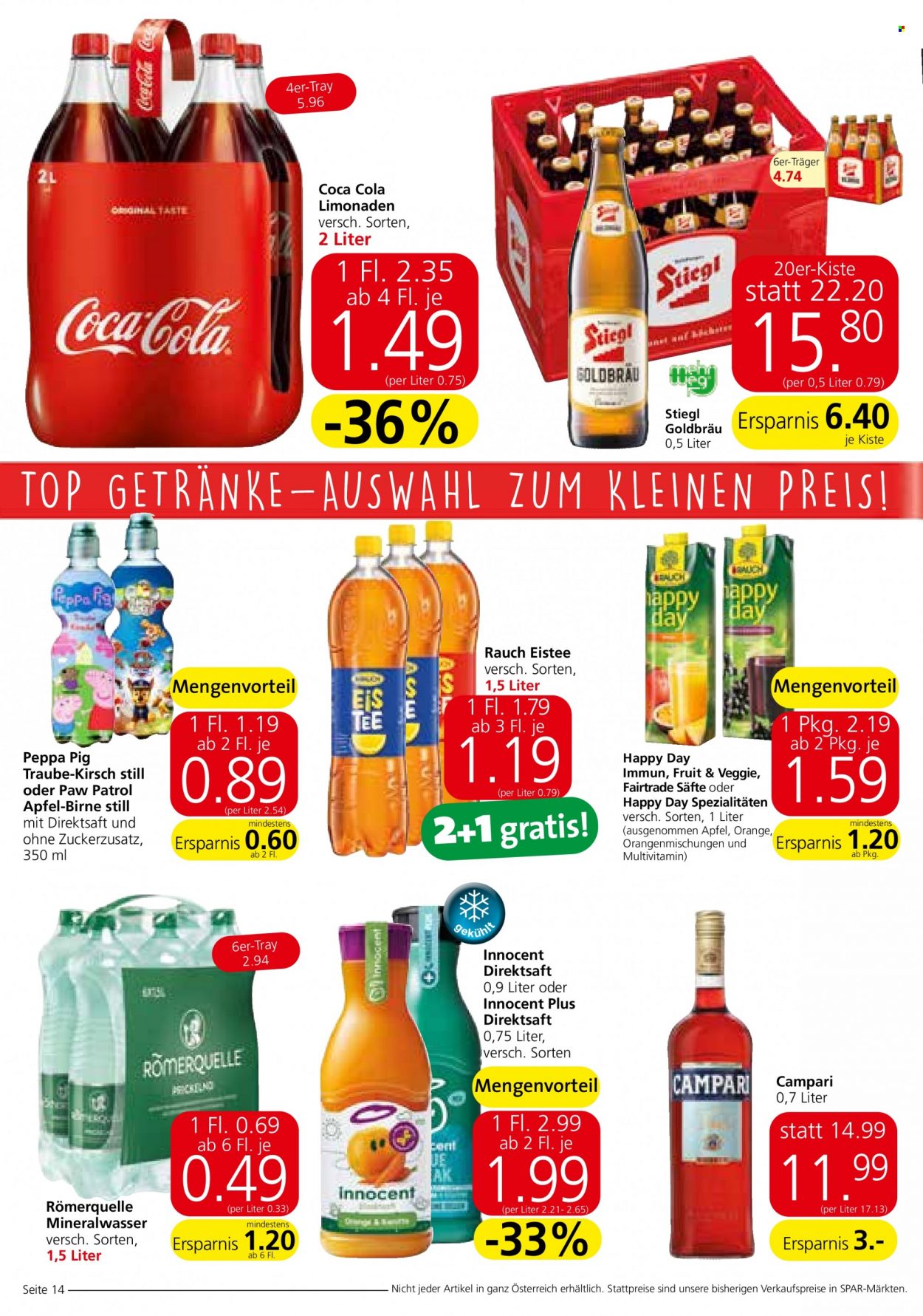 Angebote EUROSPAR - 3.3.2022 - 23.3.2022. Seite 14