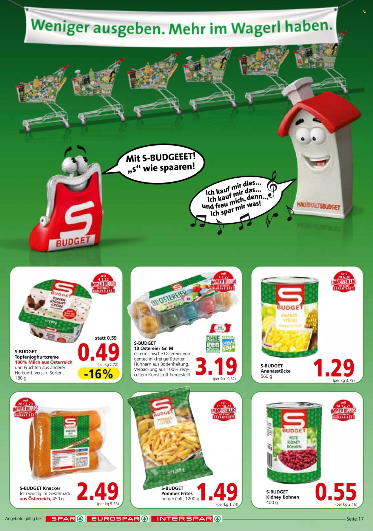 Angebote EUROSPAR - 3.3.2022 - 23.3.2022. Seite 17