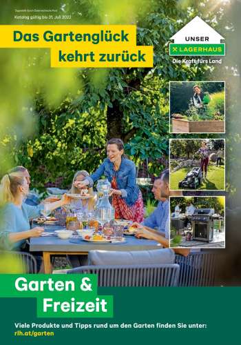 Angebote Lagerhaus - 2.3.2022 - 31.7.2022.