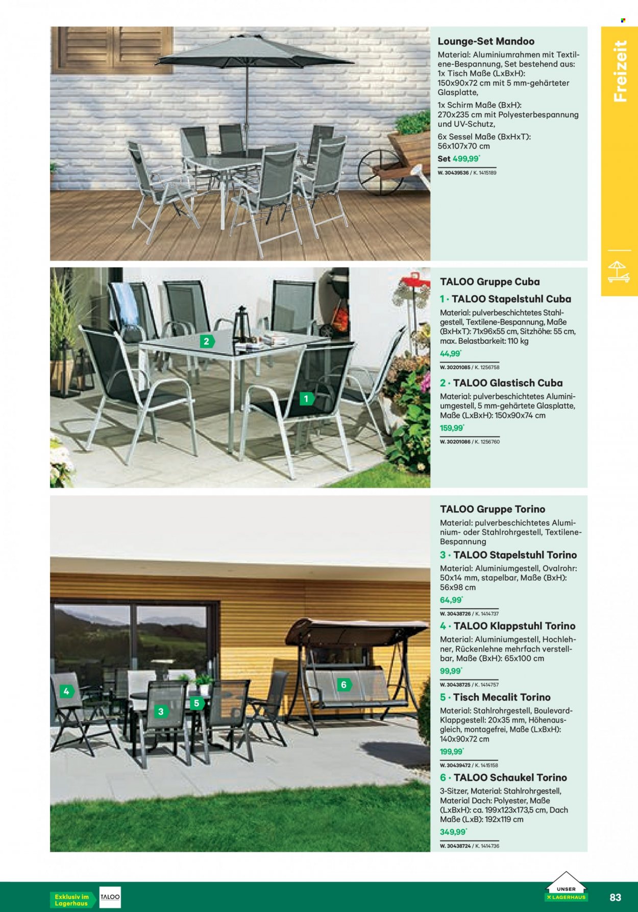 Angebote Lagerhaus - 2.3.2022 - 31.7.2022. Seite 83