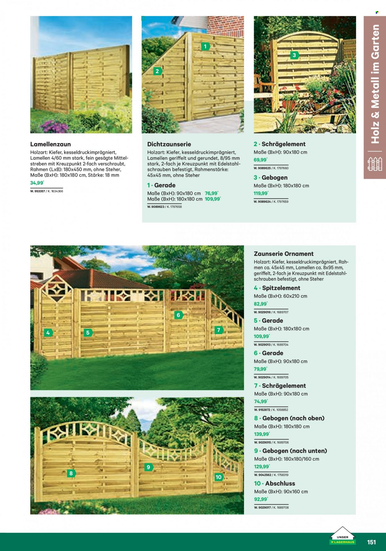 Angebote Lagerhaus - 2.3.2022 - 31.7.2022. Seite 151