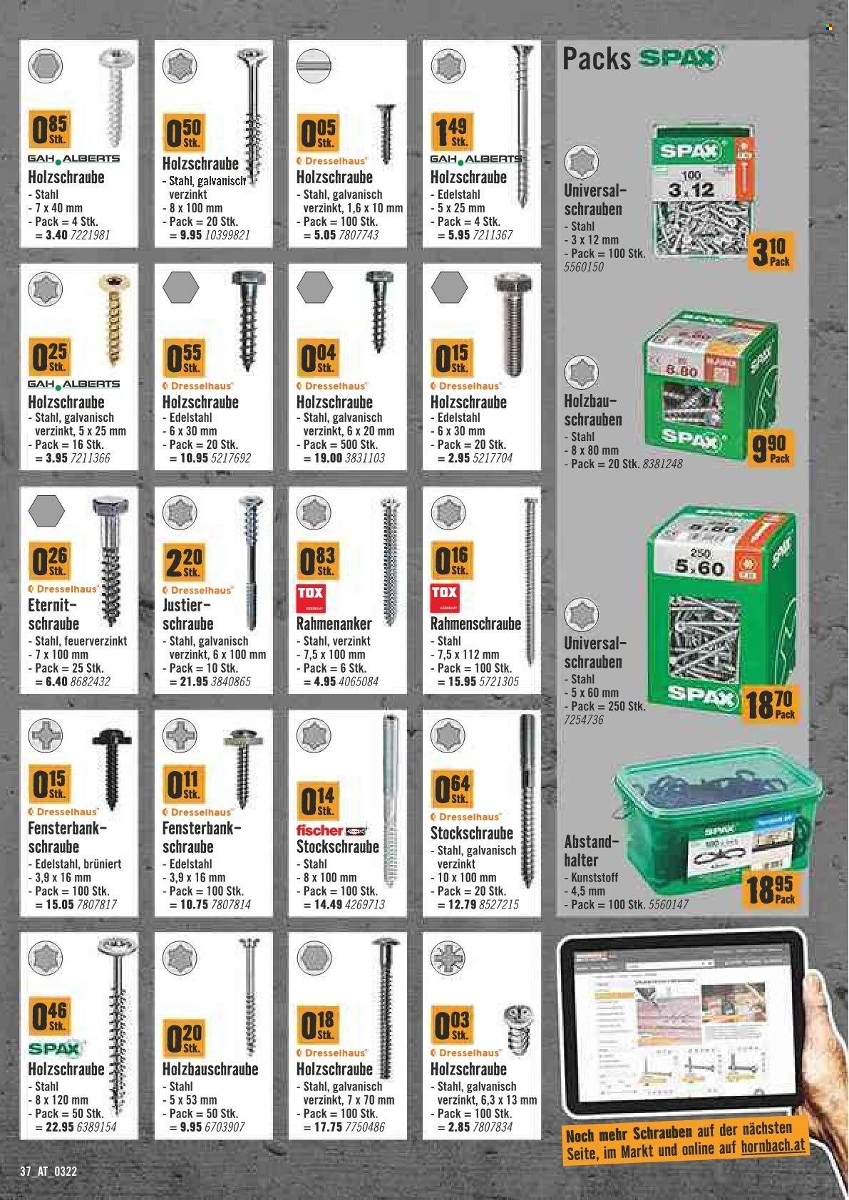 Angebote Hornbach - 1.3.2022 - 16.3.2022. Seite 37