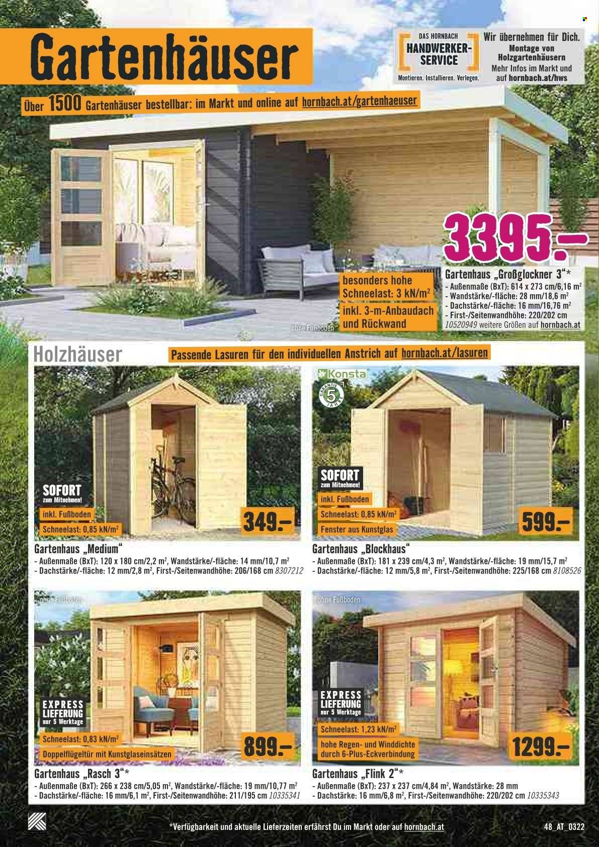 Angebote Hornbach - 1.3.2022 - 16.3.2022. Seite 48