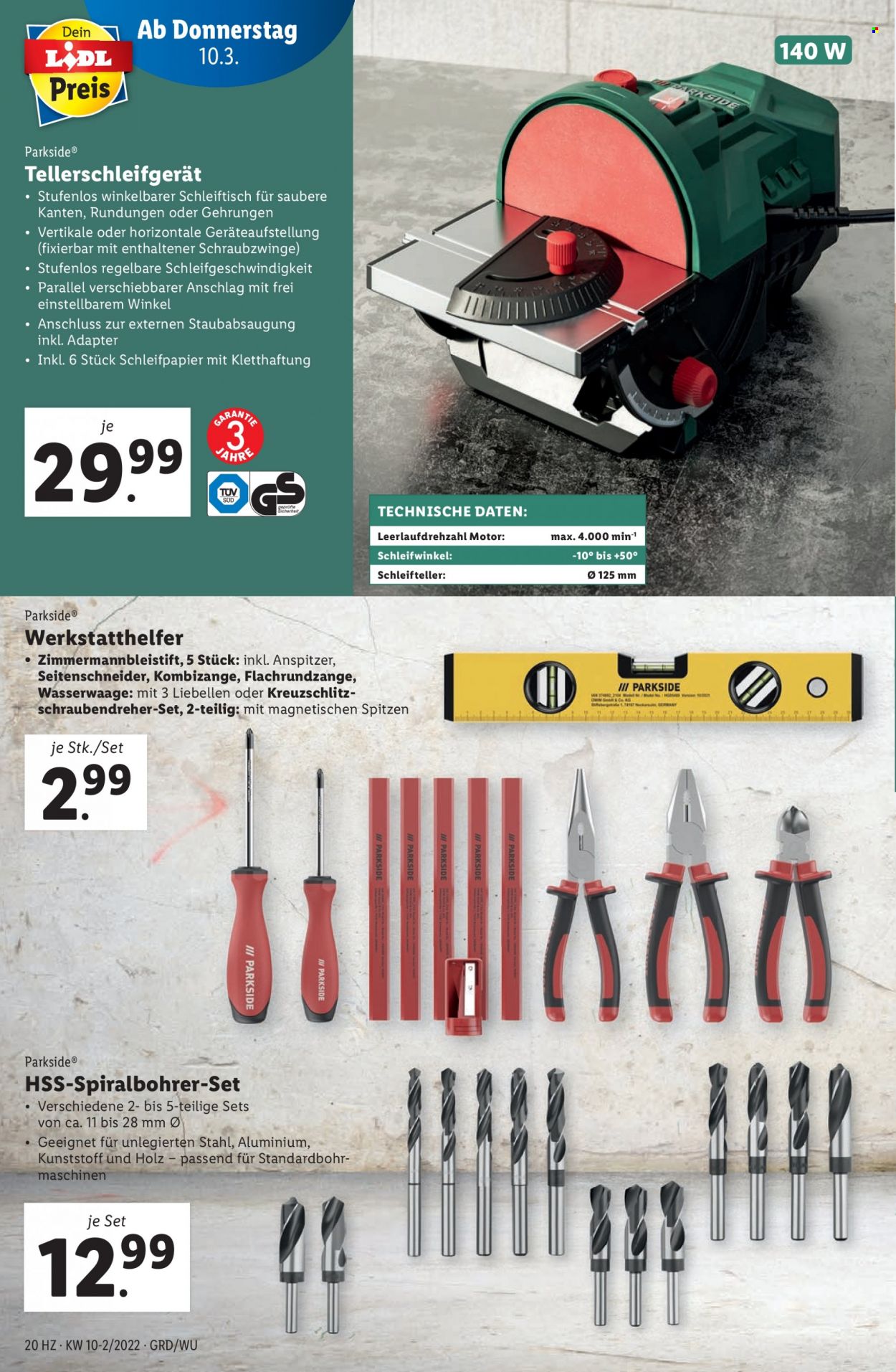 Angebote Lidl - 10.3.2022 - 16.3.2022. Seite 20