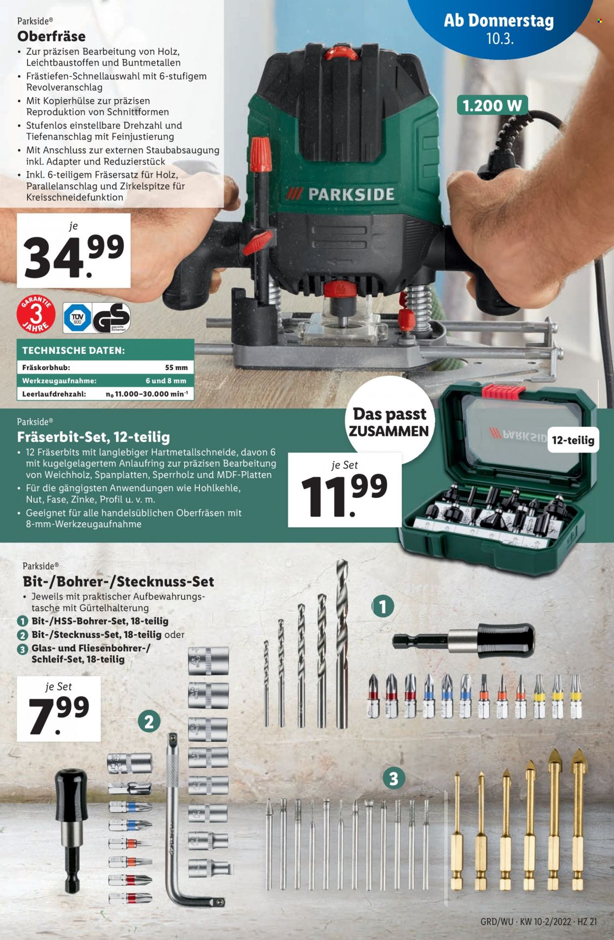 Angebote Lidl - 10.3.2022 - 16.3.2022. Seite 21