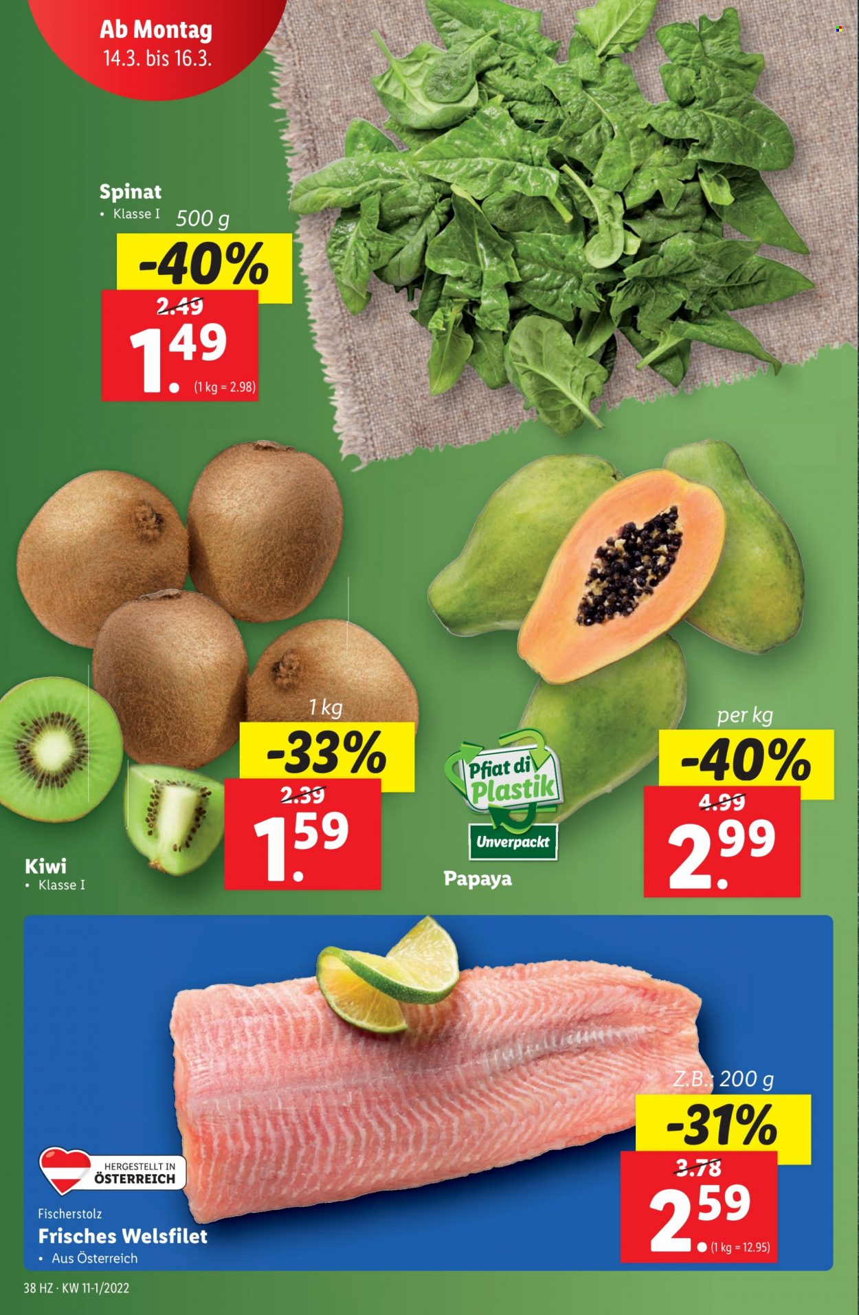Angebote Lidl - 10.3.2022 - 16.3.2022. Seite 38