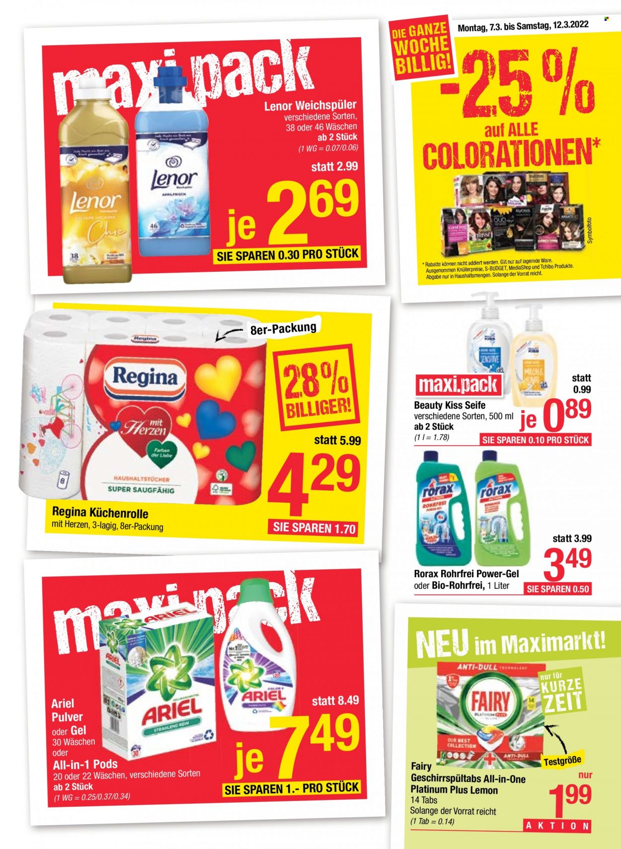 Angebote Maximarkt - 7.3.2022 - 12.3.2022. Seite 15