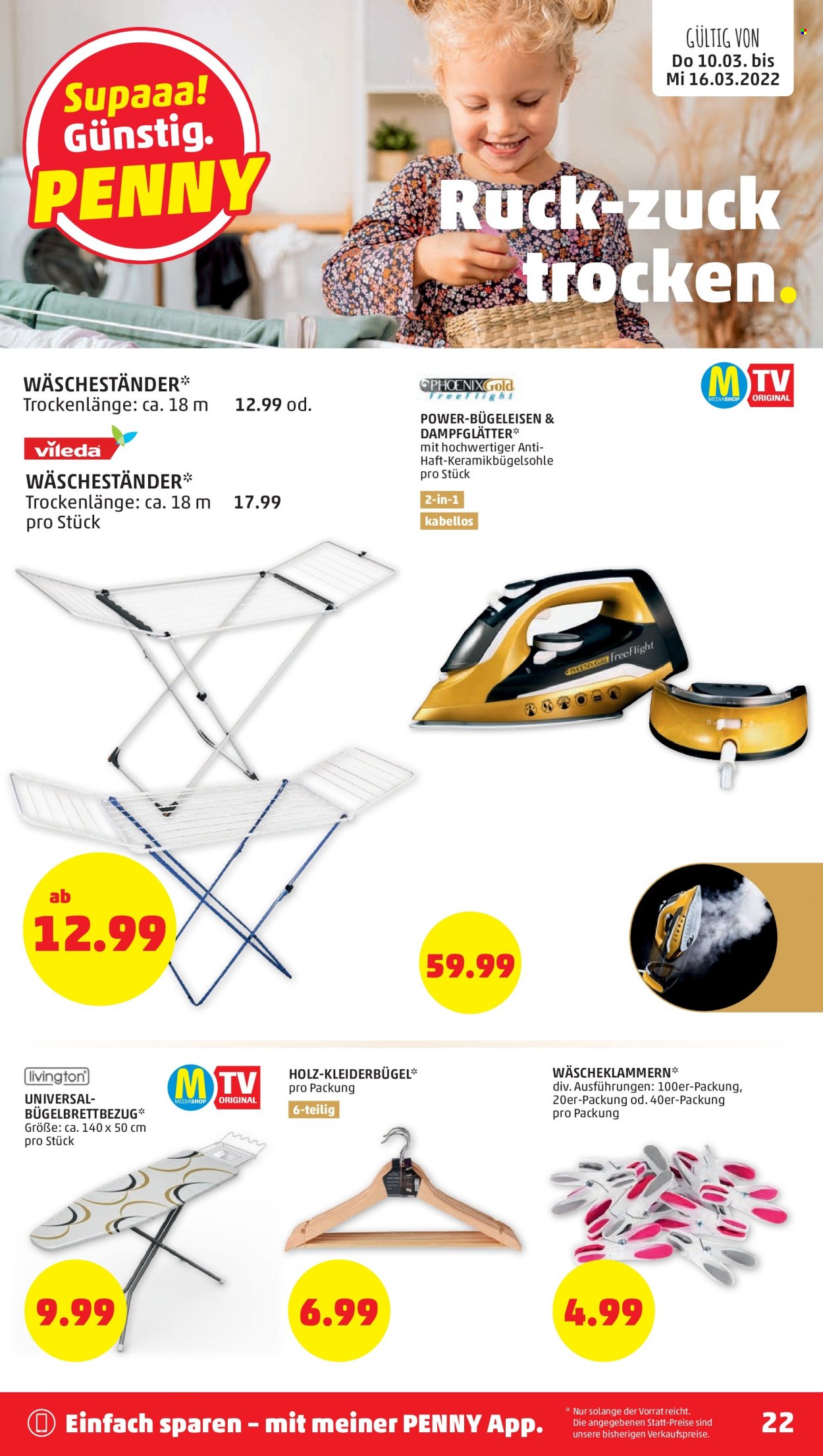 Angebote Penny - 10.3.2022 - 16.3.2022. Seite 22