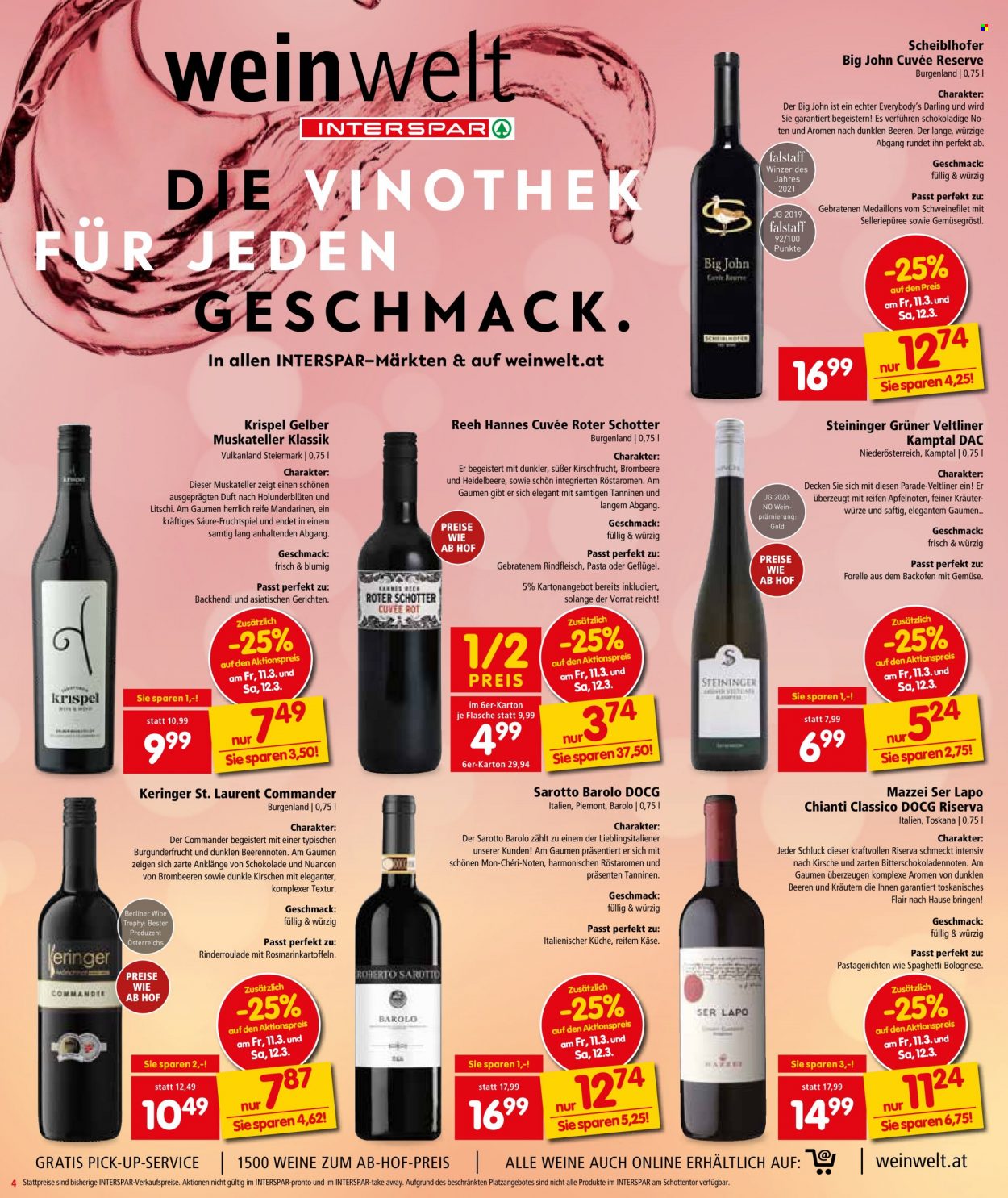 Angebote INTERSPAR - 10.3.2022 - 23.3.2022. Seite 4