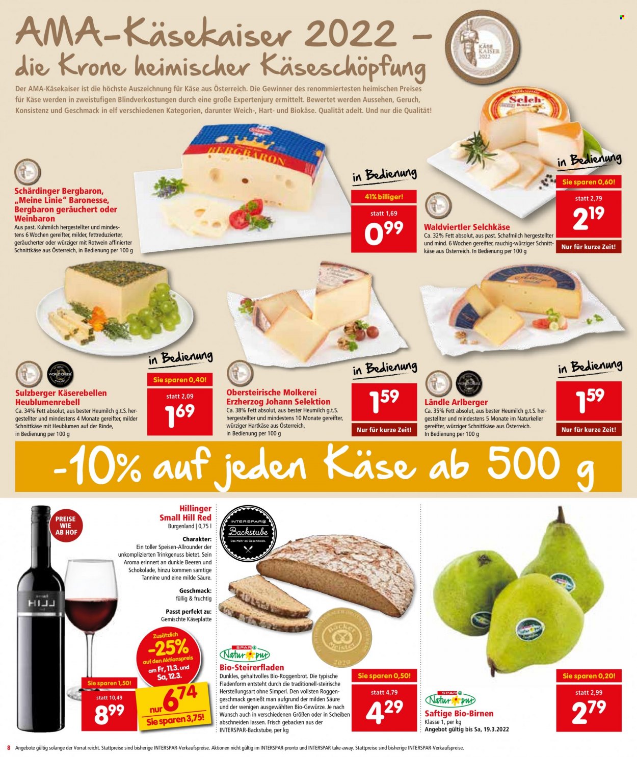 Angebote INTERSPAR - 10.3.2022 - 23.3.2022. Seite 8