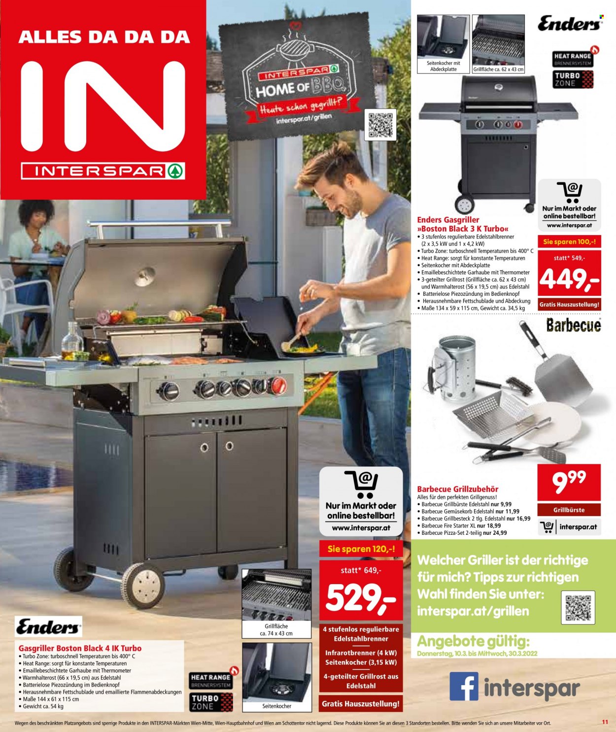 Angebote INTERSPAR - 10.3.2022 - 23.3.2022. Seite 11