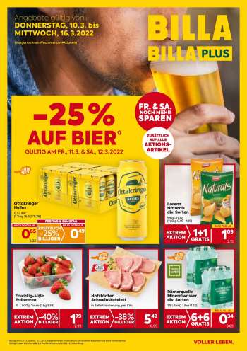 Angebote Billa - 10.3.2022 - 16.3.2022.