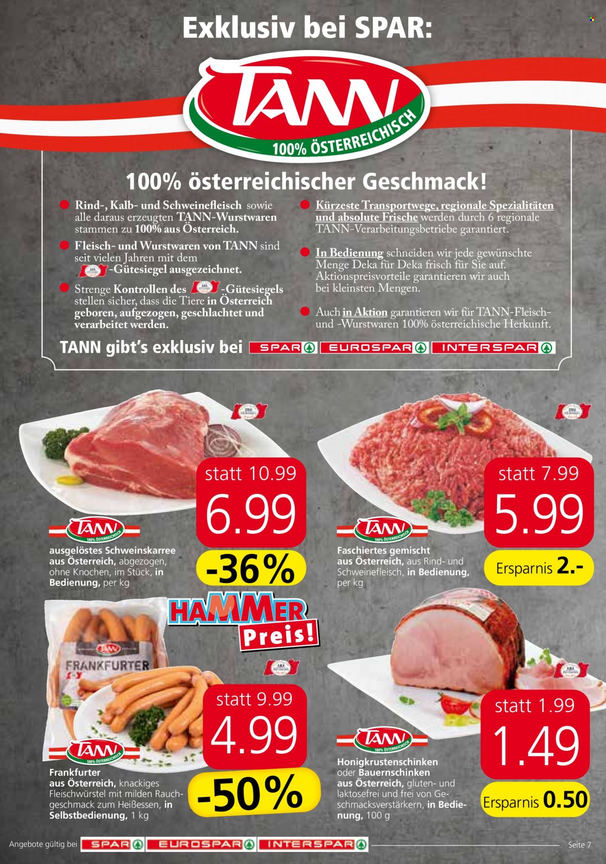 Angebote SPAR - 10.3.2022 - 23.3.2022. Seite 7