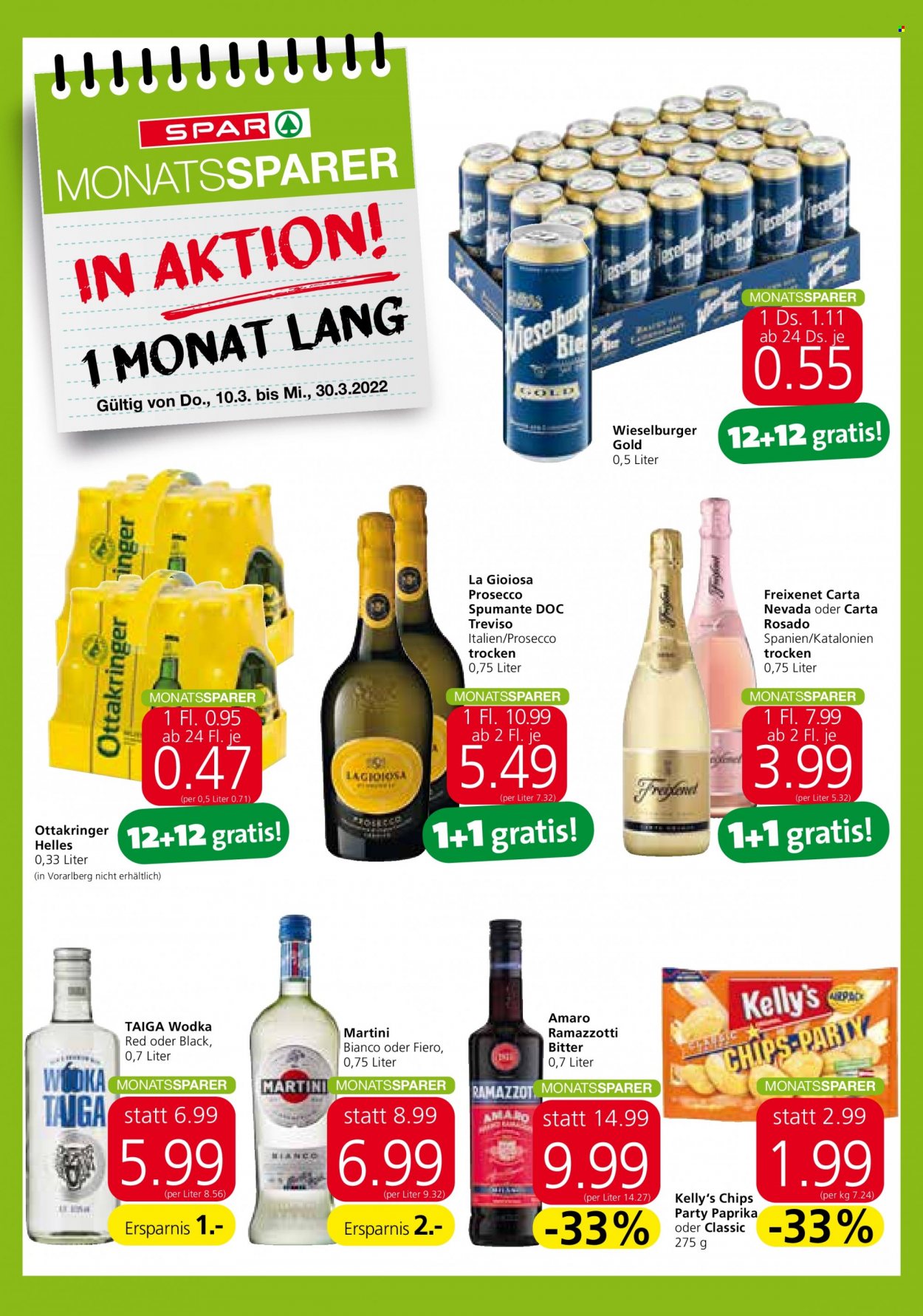 Angebote SPAR - 10.3.2022 - 23.3.2022. Seite 9