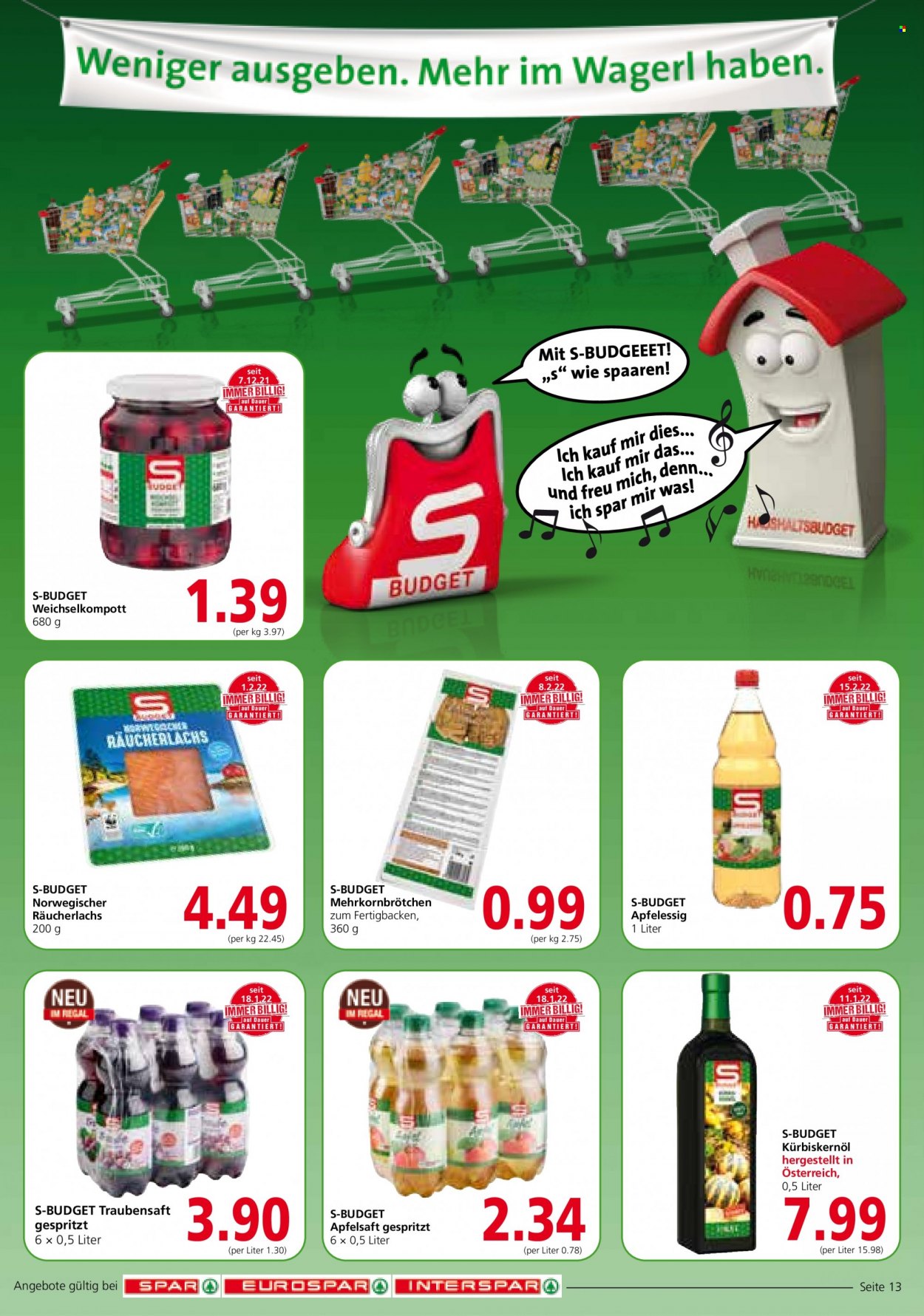 Angebote SPAR - 10.3.2022 - 23.3.2022. Seite 13