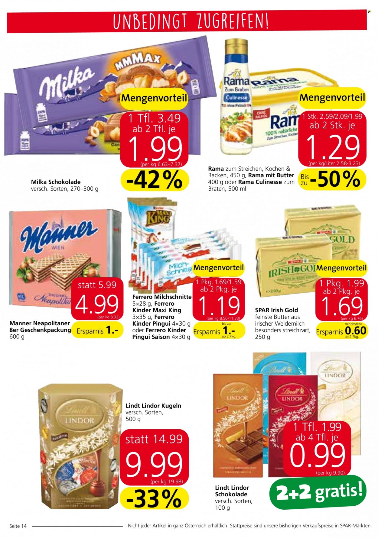 Angebote EUROSPAR - 10.3.2022 - 23.3.2022. Seite 14
