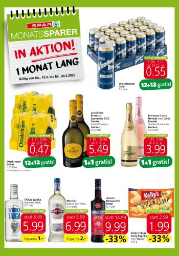 Angebote SPAR - 10.3.2022 - 30.3.2022.
