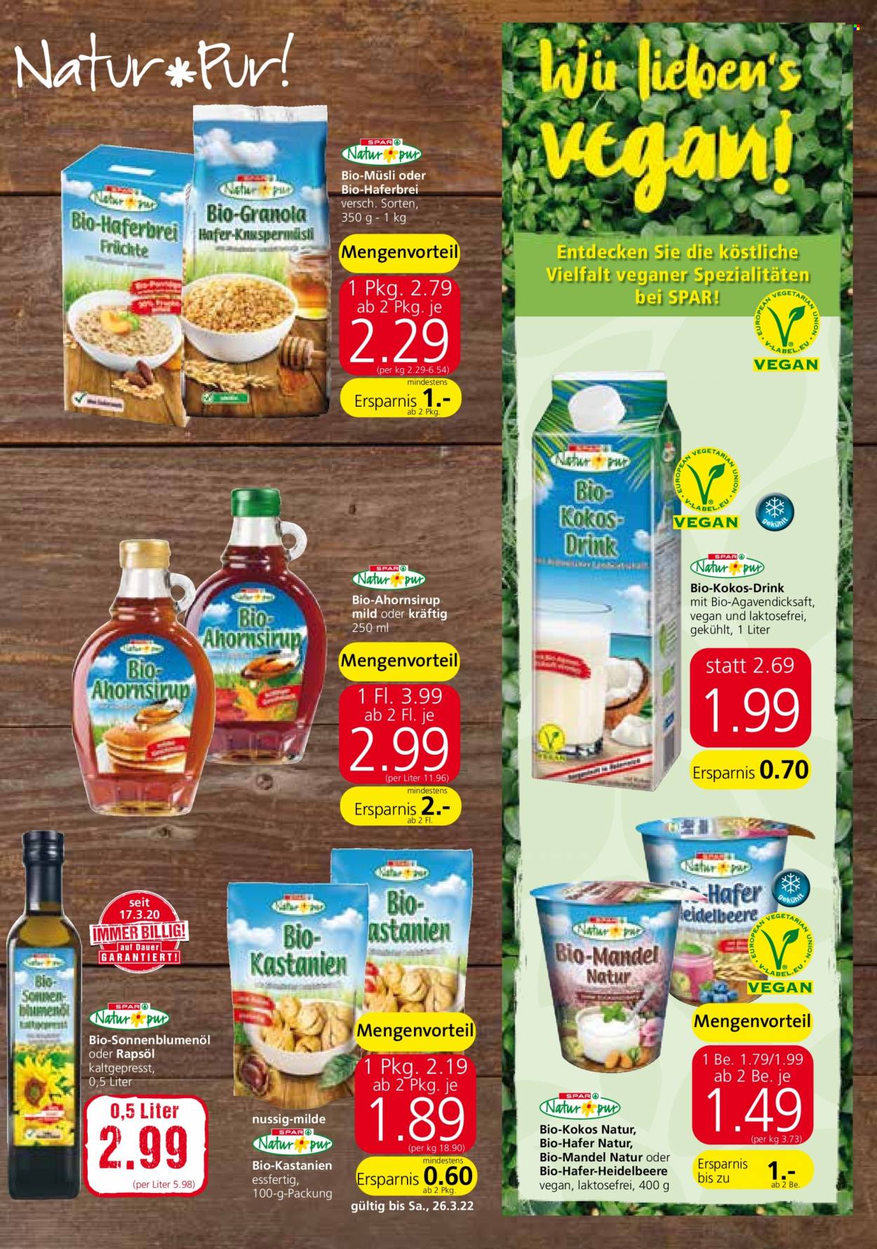 Angebote EUROSPAR - 10.3.2022 - 30.3.2022. Seite 3