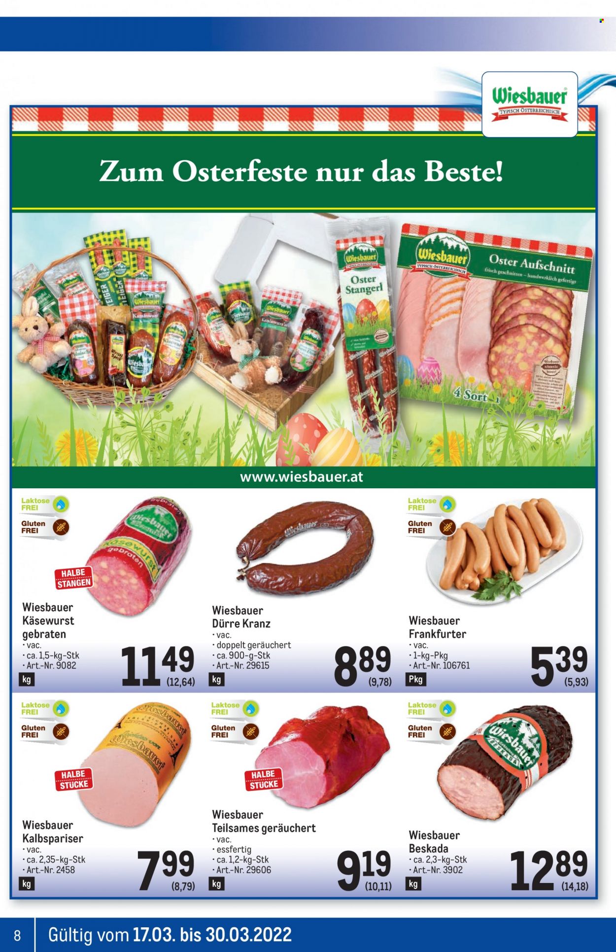 Angebote Metro - 17.3.2022 - 30.3.2022. Seite 8