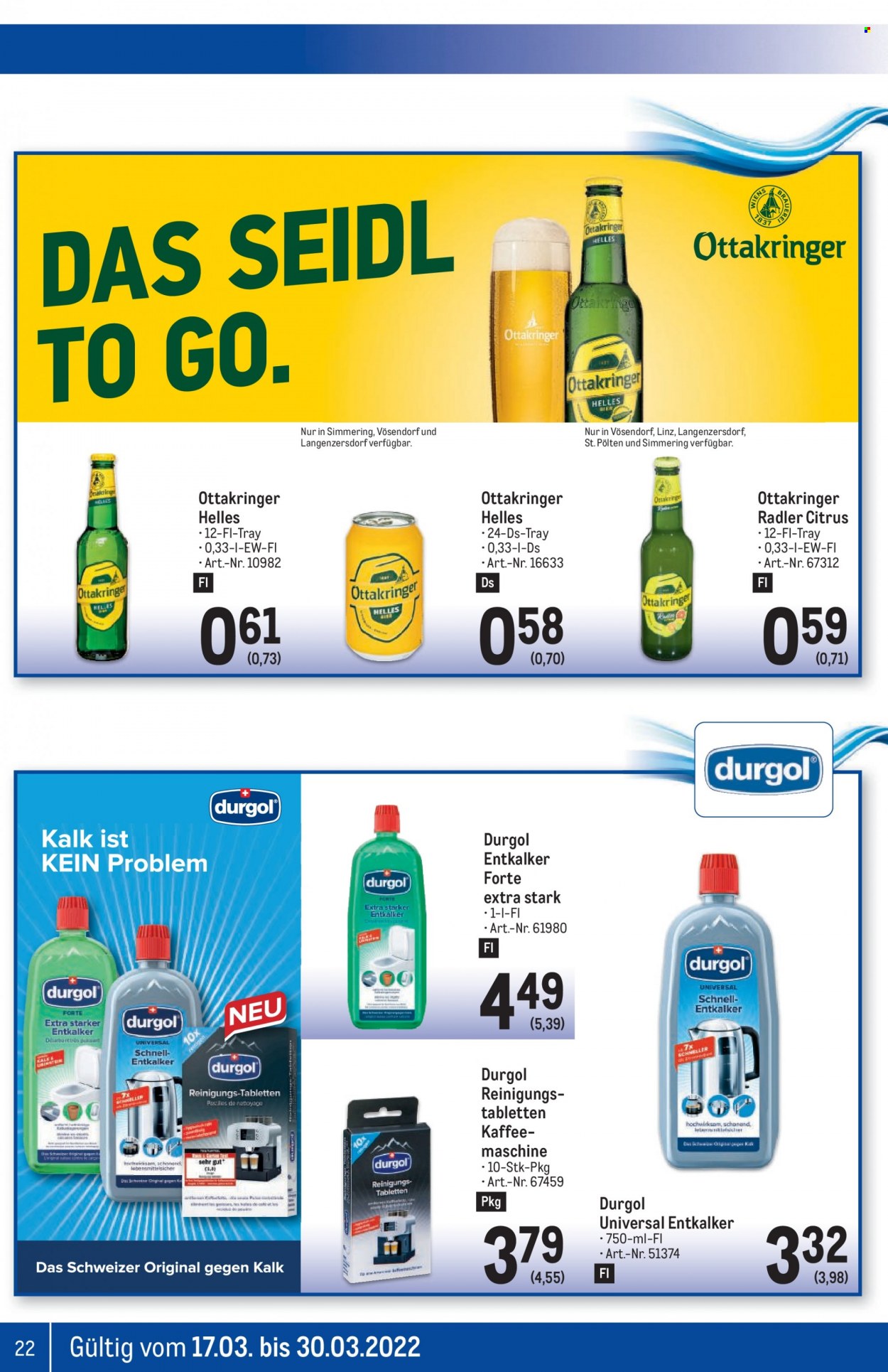Angebote Metro - 17.3.2022 - 30.3.2022. Seite 22