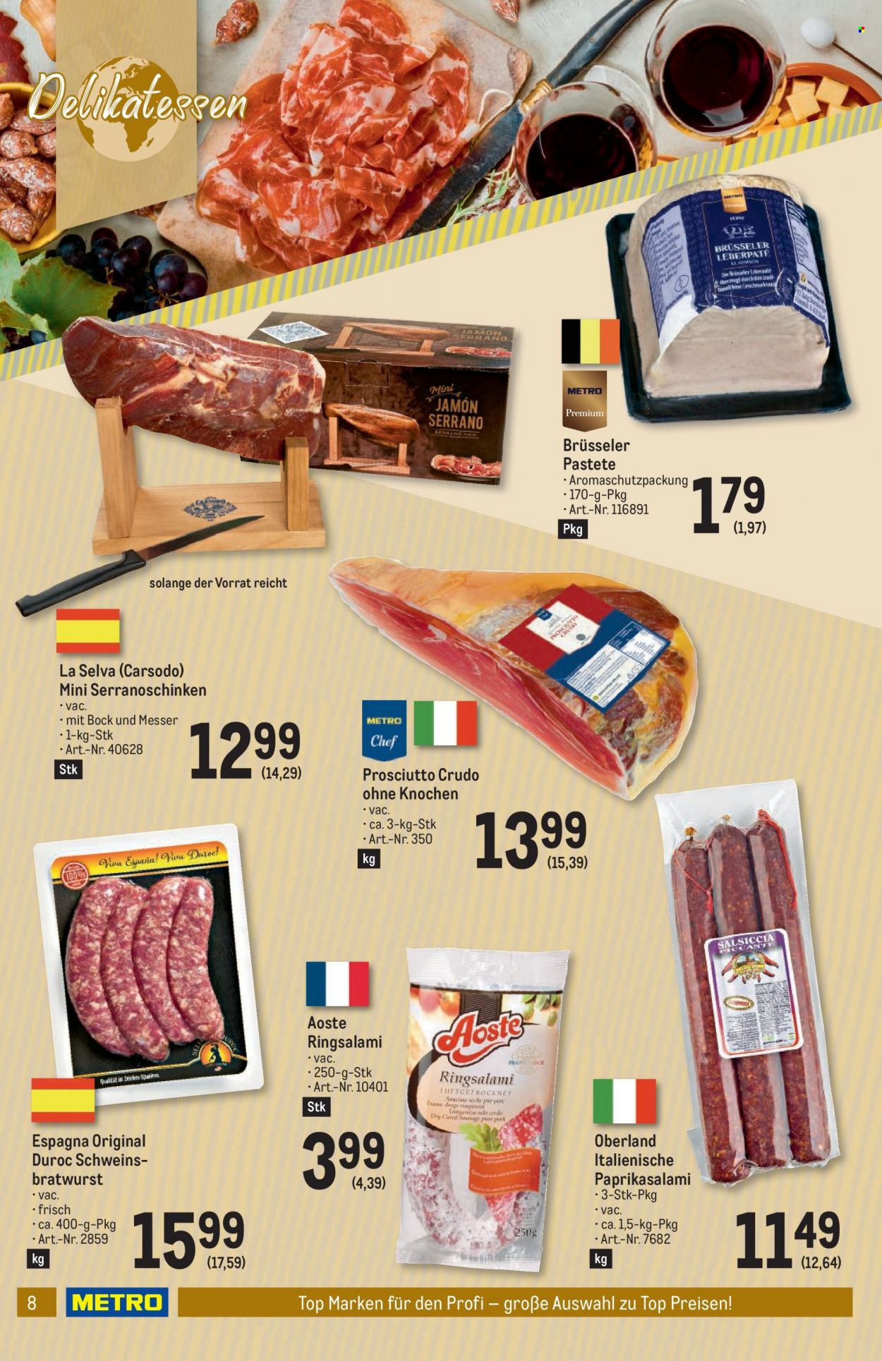 Angebote Metro - 17.3.2022 - 13.4.2022. Seite 8
