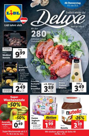 Angebote Lidl - 17.3.2022 - 23.3.2022.