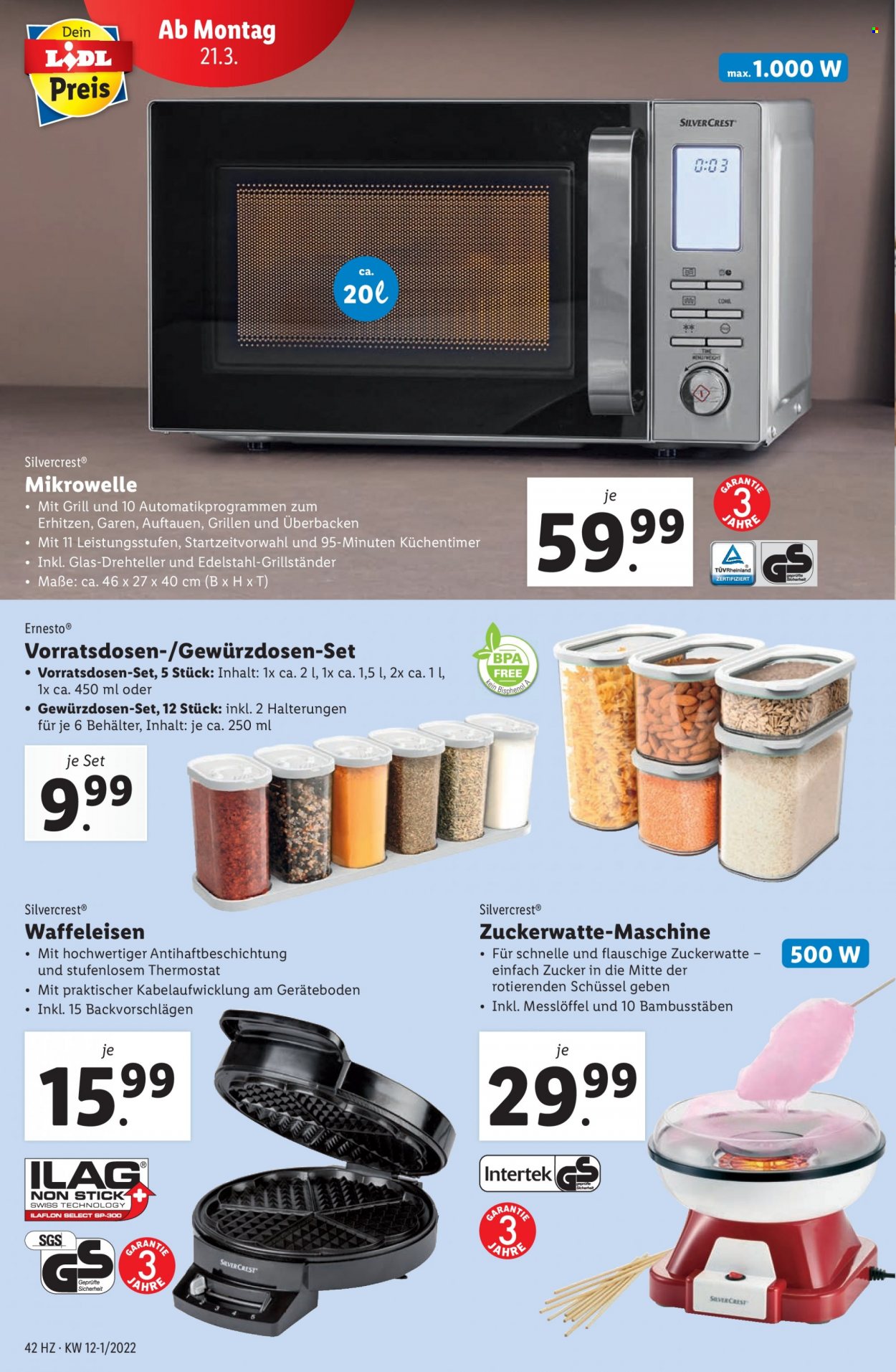 Angebote Lidl - 17.3.2022 - 23.3.2022. Seite 42