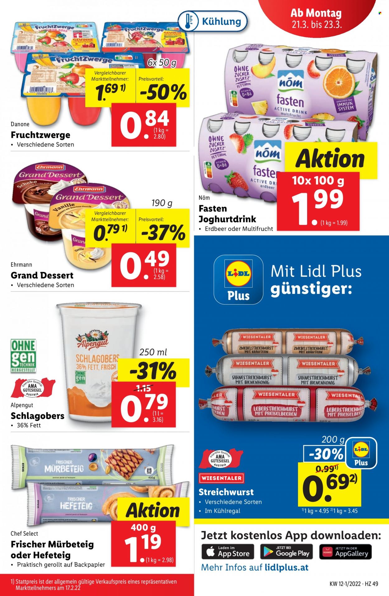 Angebote Lidl - 17.3.2022 - 23.3.2022. Seite 49