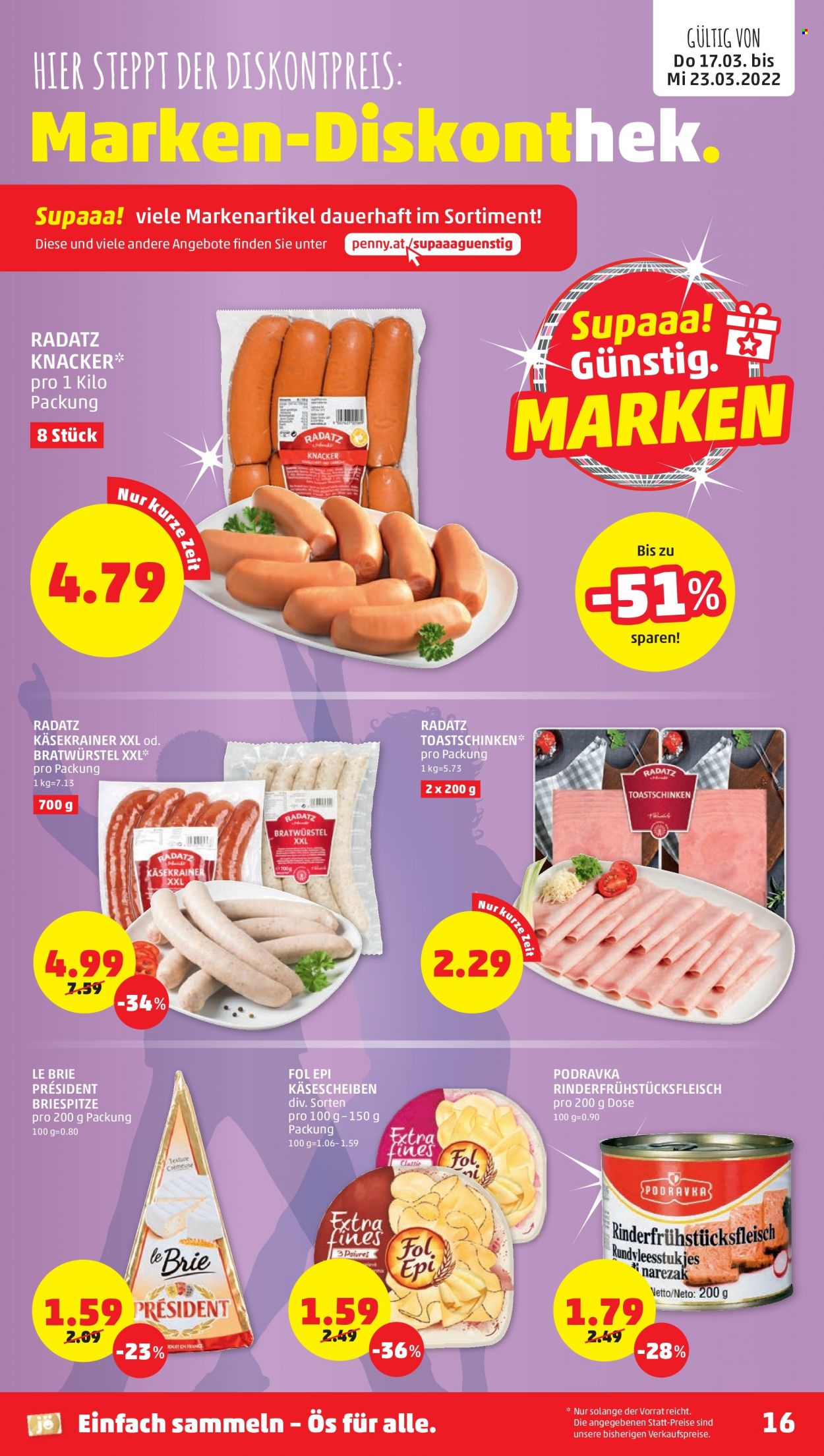 Angebote Penny - 17.3.2022 - 23.3.2022. Seite 16