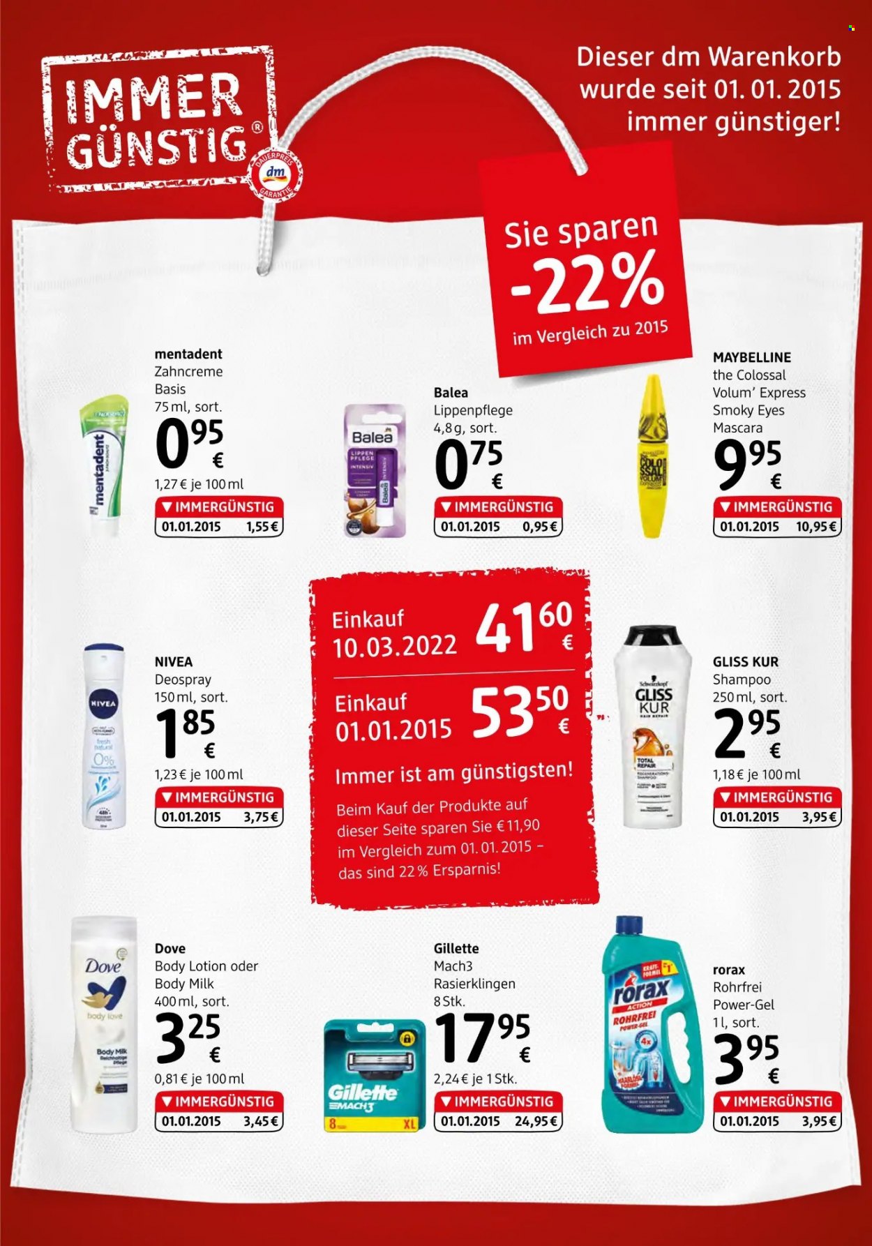 Angebote dm drogerie - 1.3.2022 - 13.4.2022. Seite 18