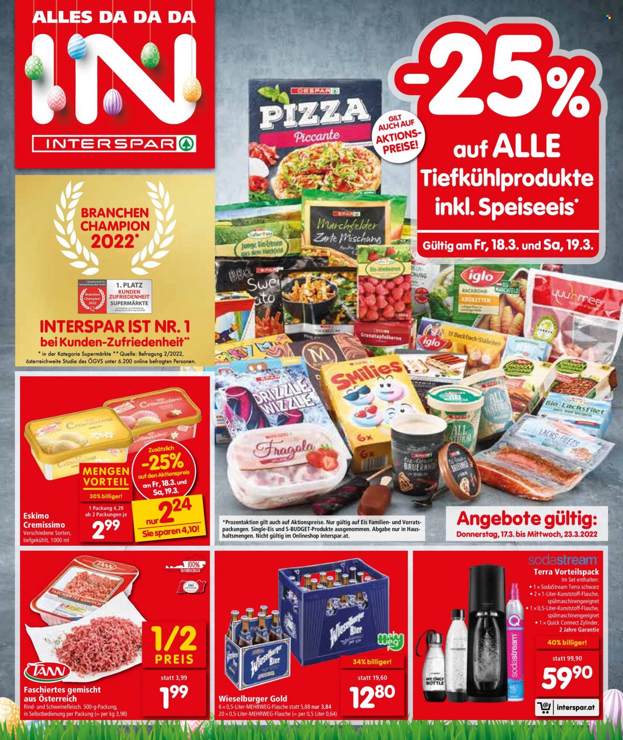 Angebote INTERSPAR - 17.3.2022 - 23.3.2022. Seite 1